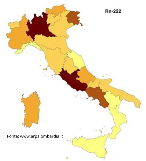 Aggiungi-corpo-del-testo Concentrazione di radon in Italia